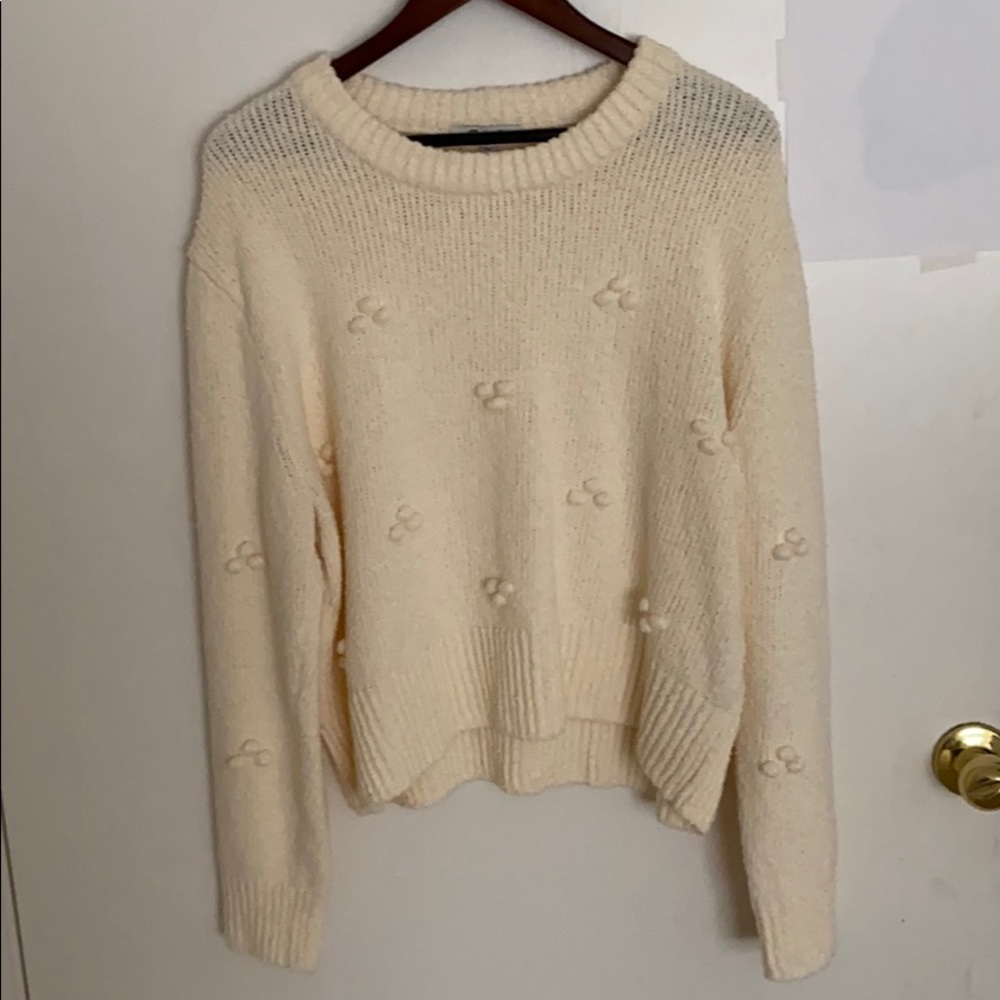 Madewell Pom Pom sweater